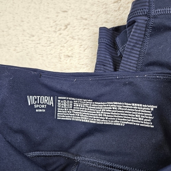 Victoria Sport Knockout Blue Leggings Medium - Picture 3 of 6